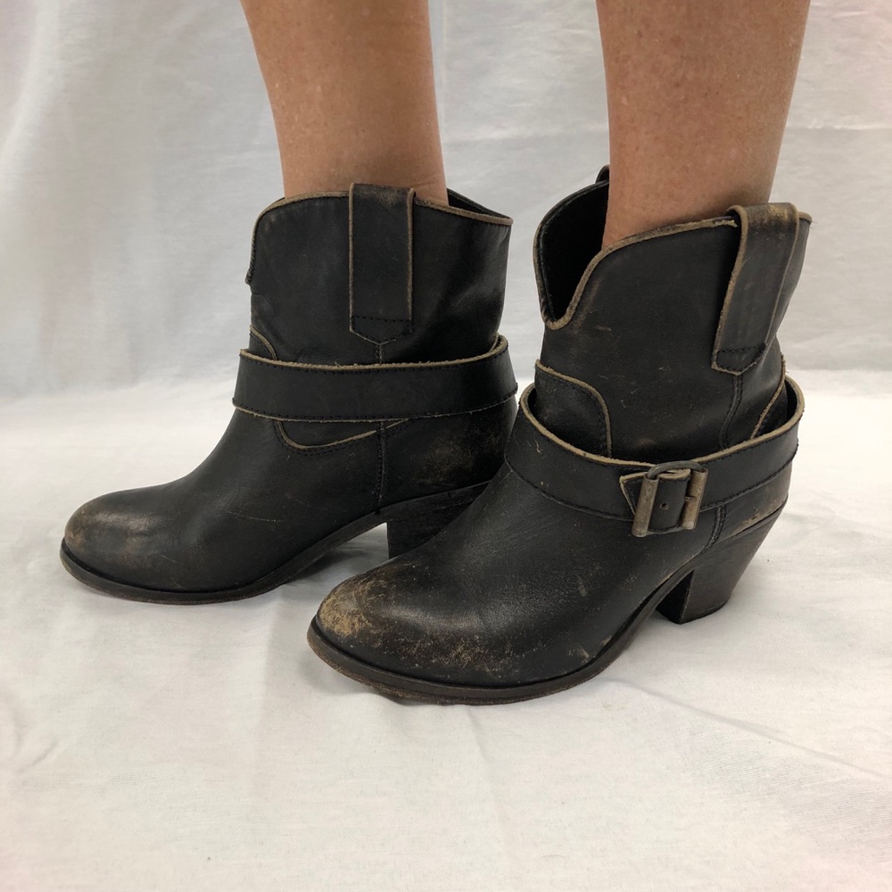 Corral Distressed Booties